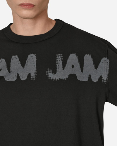 Shop Slam Jam Raw Cut Longsleeve T-shirt In Black