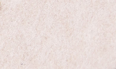 Floopi Tori Cable Knit Faux Shearling Slipper In Blush