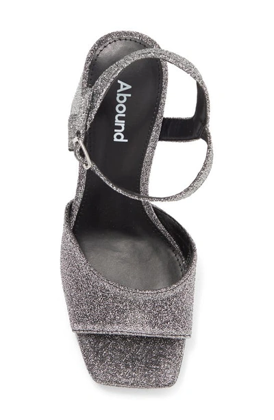 Shop Abound Lucia Platform Sandal In Silver - Black