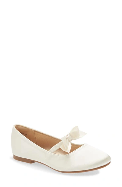 Shop Dream Pairs Bow Mary Jane In Ivory
