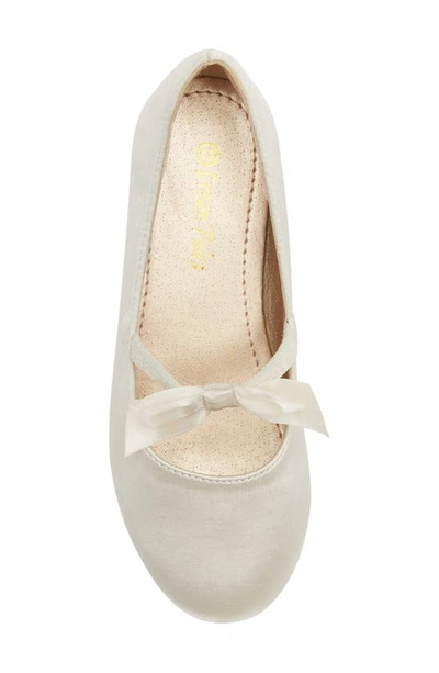 Shop Dream Pairs Bow Mary Jane In Ivory