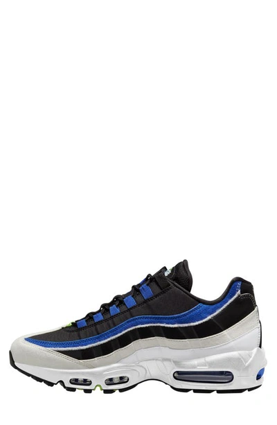 Shop Nike Air Max 95 Se Sneaker In Black/ White/ Game Royal/ Sail