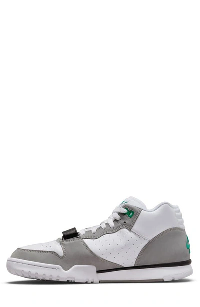 Shop Nike Air Trainer 1 Sneaker In White/ Medium Grey/ Black