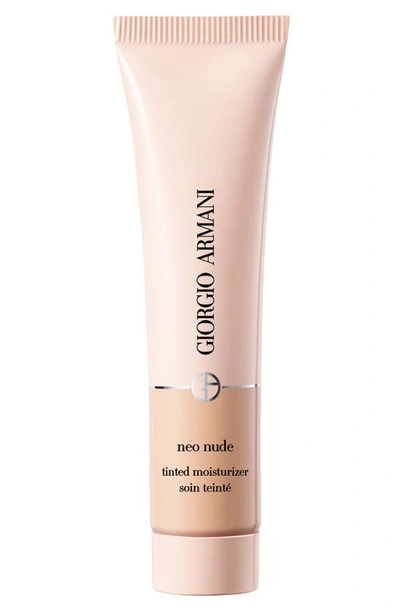 Shop Giorgio Armani Neo Nude True-to-skin Natural Glow Foundation In 05 - Light/neutral Undertone