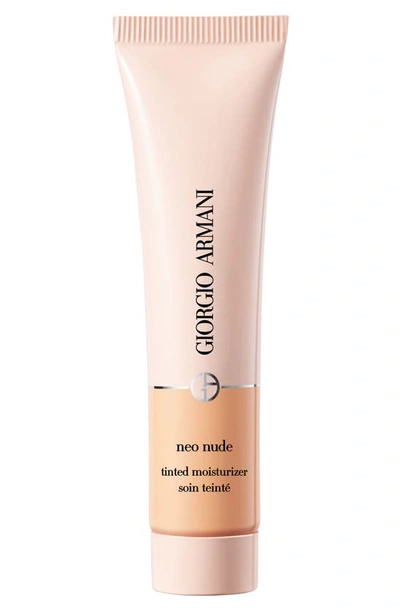 Shop Giorgio Armani Neo Nude True-to-skin Natural Glow Foundation In 04 - Light/warm Undertone