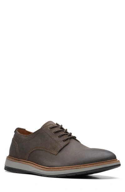 Shop Clarks Chantry Plain Toe Derby In Grey