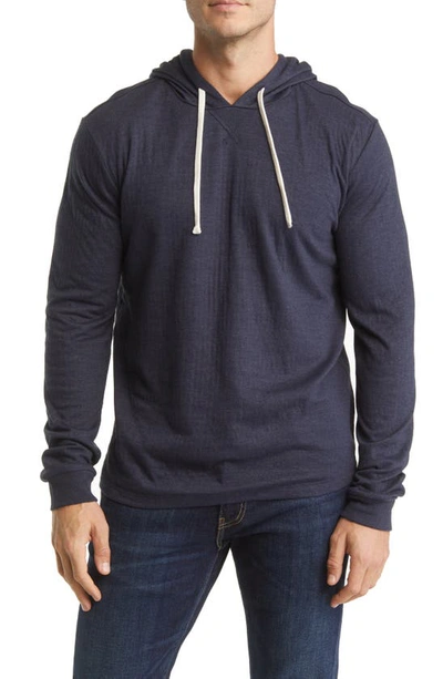 Shop Marine Layer Pullover Hoodie In Captain