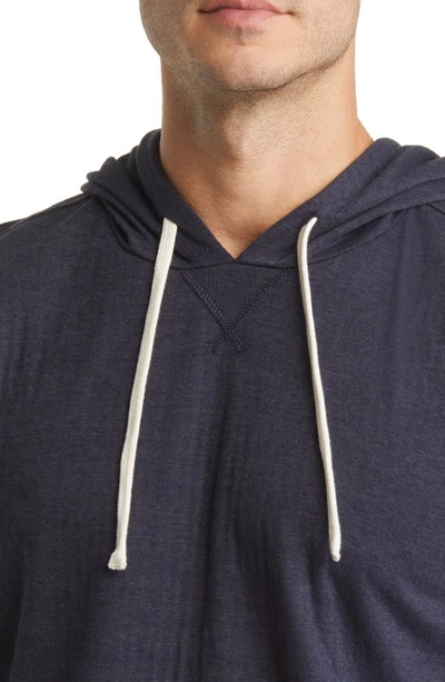 Shop Marine Layer Pullover Hoodie In Captain