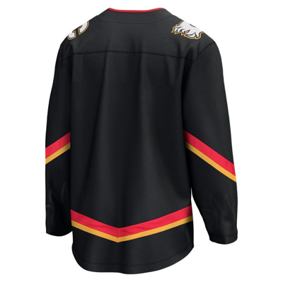 Men's Fanatics Branded Black Calgary Flames Alternate Premier Breakaway Jersey