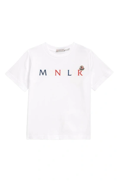 Moncler Kids T-shirt In White | ModeSens