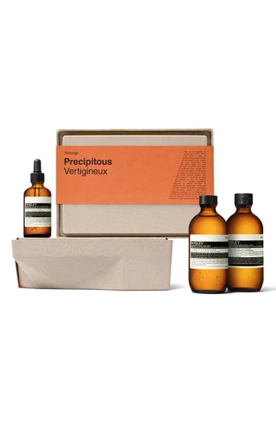 Shop Aesop Precipitous Parsley Skin Care Trio Set