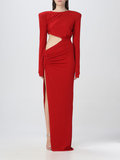 Shop Alexandre Vauthier Dress  Woman In Red