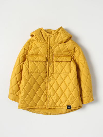 Shop Aspesi Jacket  Kids Color Yellow