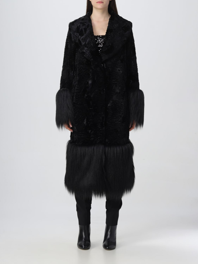 Shop Alabamamuse Coat  Woman Color Black