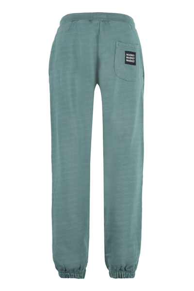 Shop Market Cotton Track-pants In Green