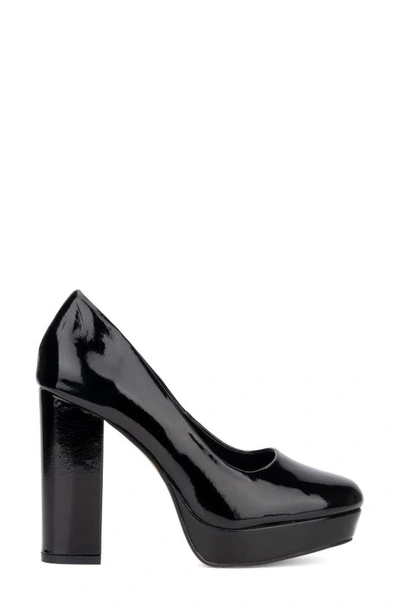 New York And Company Camila Platform Pump In Black