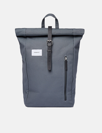 Sandqvist Dante Rolltop Backpack (polycotton) In Grey | ModeSens