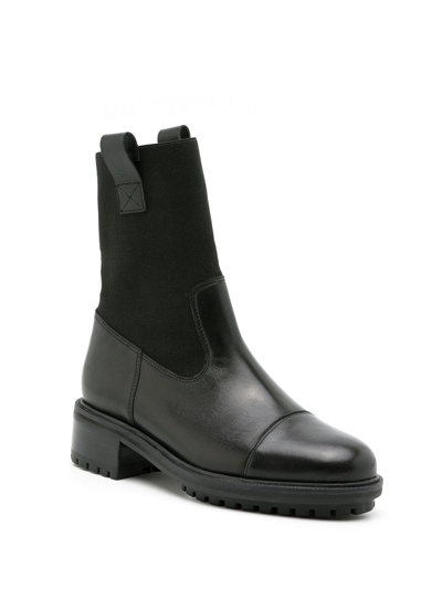 Sarah Chofakian Brixton Ankle Boots In Black