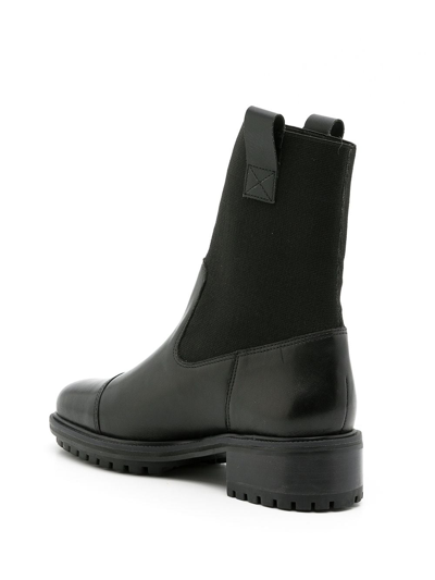 Sarah Chofakian Brixton Ankle Boots In Black