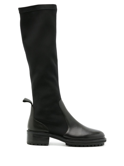 Shop Sarah Chofakian Townhouse Long Boots In Black