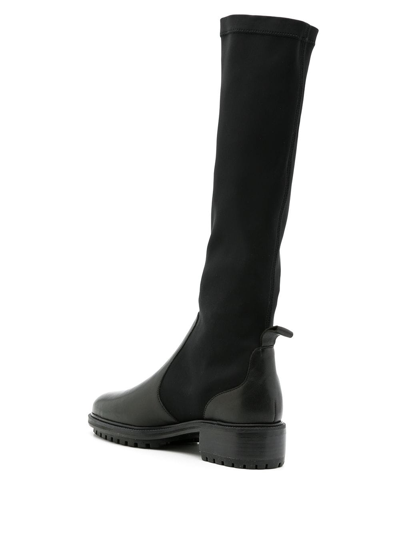 Shop Sarah Chofakian Townhouse Long Boots In Black