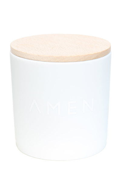 Shop Amen Candles Chakra 01 Vetiver Candle; 200g In Multi