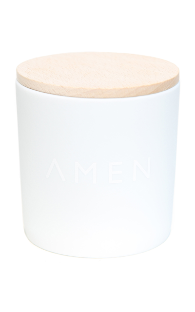 Shop Amen Candles Chakra 04 Roses Candle; 200g In Multi
