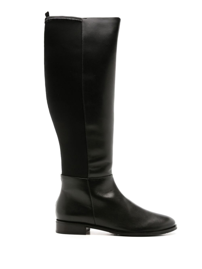 Shop Studio Chofakian Bota Studio 112 Leather Boots In Black