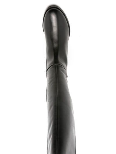 Shop Studio Chofakian Bota Studio 112 Leather Boots In Black