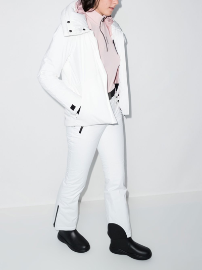 Shop Colmar Tender High-collar Ski Jacket In White