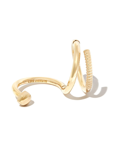 14K黄金 SERPENTINE 螺钉造型戒指