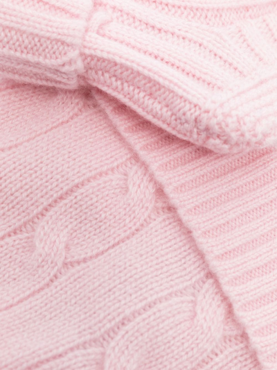 Shop Ralph Lauren Cashmere Knit Set In Pink