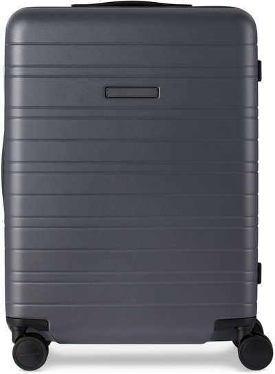 Shop Horizn Studios Gray H6 Essential Suitcase, 65 L In Graphite