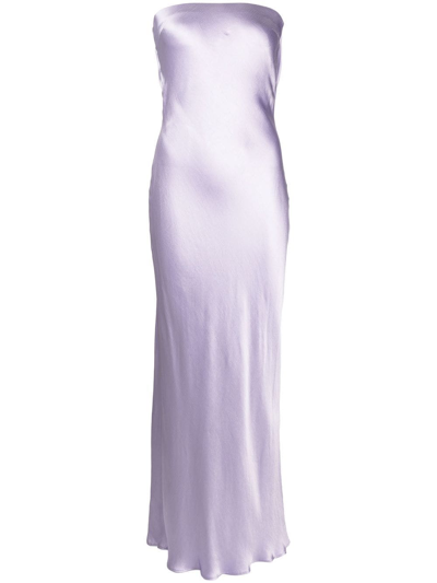 Shop Bec & Bridge Moondance Strapless Dress In Purple