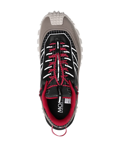 Shop Moncler Trailgrip Gtx Low-top Sneakers In Black