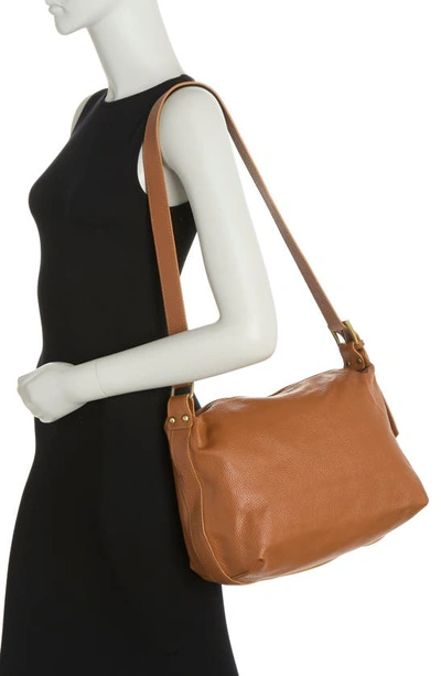 Lisa Minardi Leather Shoulder Bag In Cognac ModeSens