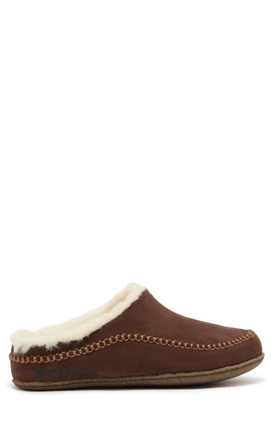 Shop Sorel Falcon Ridge Ii Scuff Slipper In Tobacco