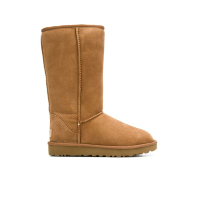 Shop Ugg Brown Classic Tall Suede Boots