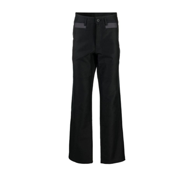 Shop Gr10k Block Fustian Raised Trousers - Men's - Cotton In Black