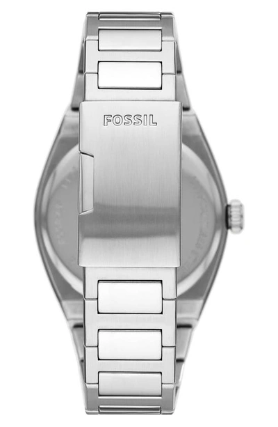 Shop Fossil Everett Bracelet Watch, 42mm In Stainless