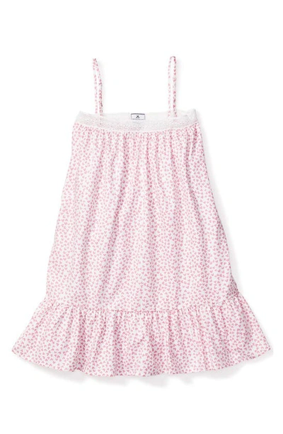Shop Petite Plume Kids' Lily Sweethearts Nightgown In Pink