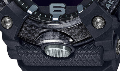 Shop G-shock Ana Digi Chornograph Resin Strap Watch, 53mm In Black