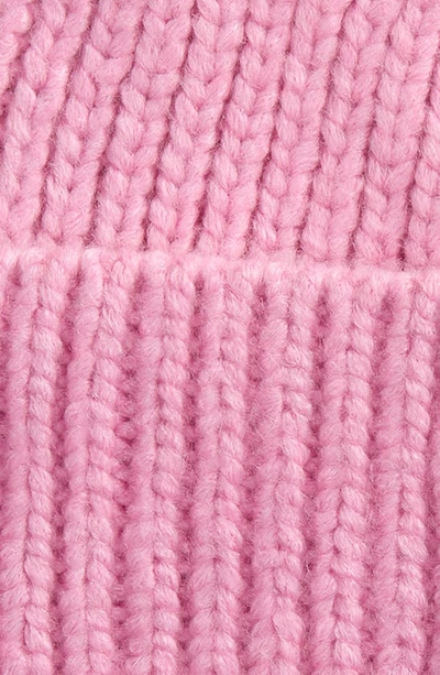 Shop Ugg Chunky Ribbed Beanie In Rose Quartz