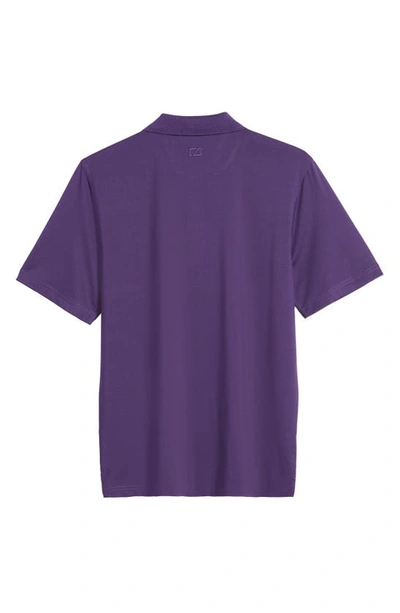 Shop Cutter & Buck Forge Drytec Solid Performance Polo In College Purple