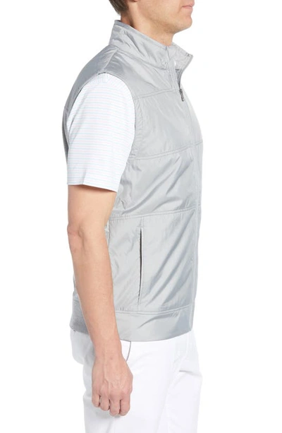 Cutter & Buck Stealth Quilted Vest In Polished