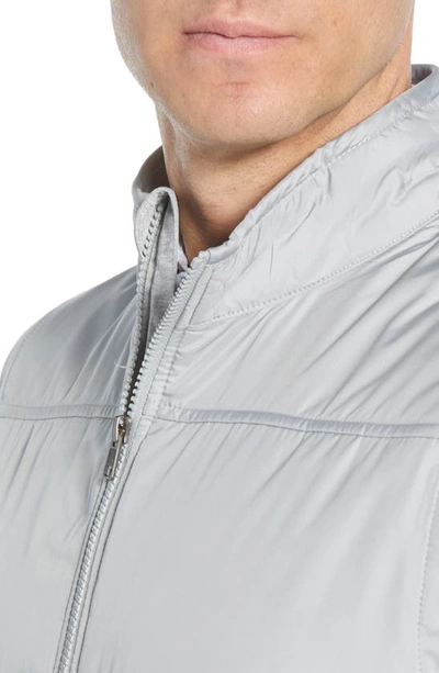 Cutter & Buck Stealth Quilted Vest In Polished