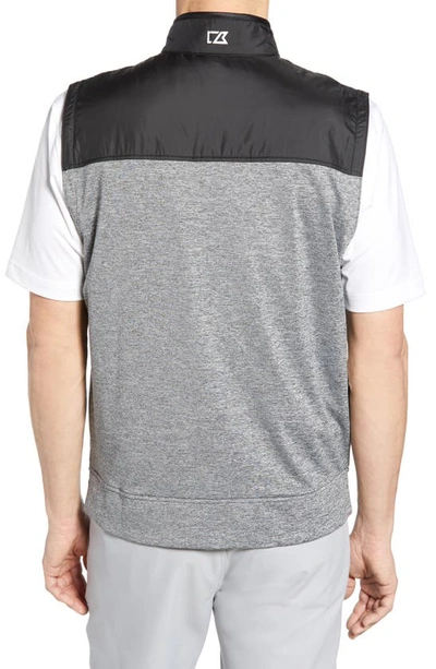 Cutter & Buck Stealth Quilted Vest In Black