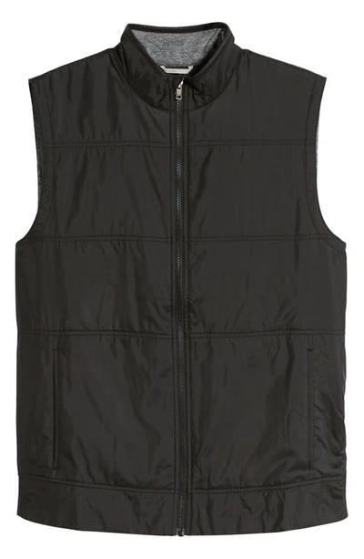 Cutter & Buck Stealth Quilted Vest In Black