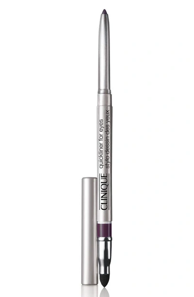 Shop Clinique Quickliner™ For Eyes Eyeliner Pencil In Grape