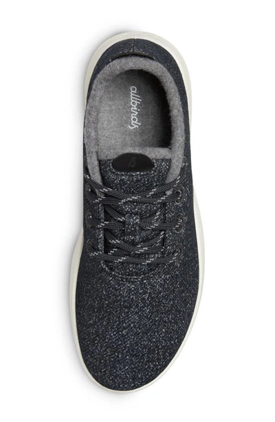 Shop Allbirds Mizzle Wool Runner Water Repellent Sneaker In Dark Grey